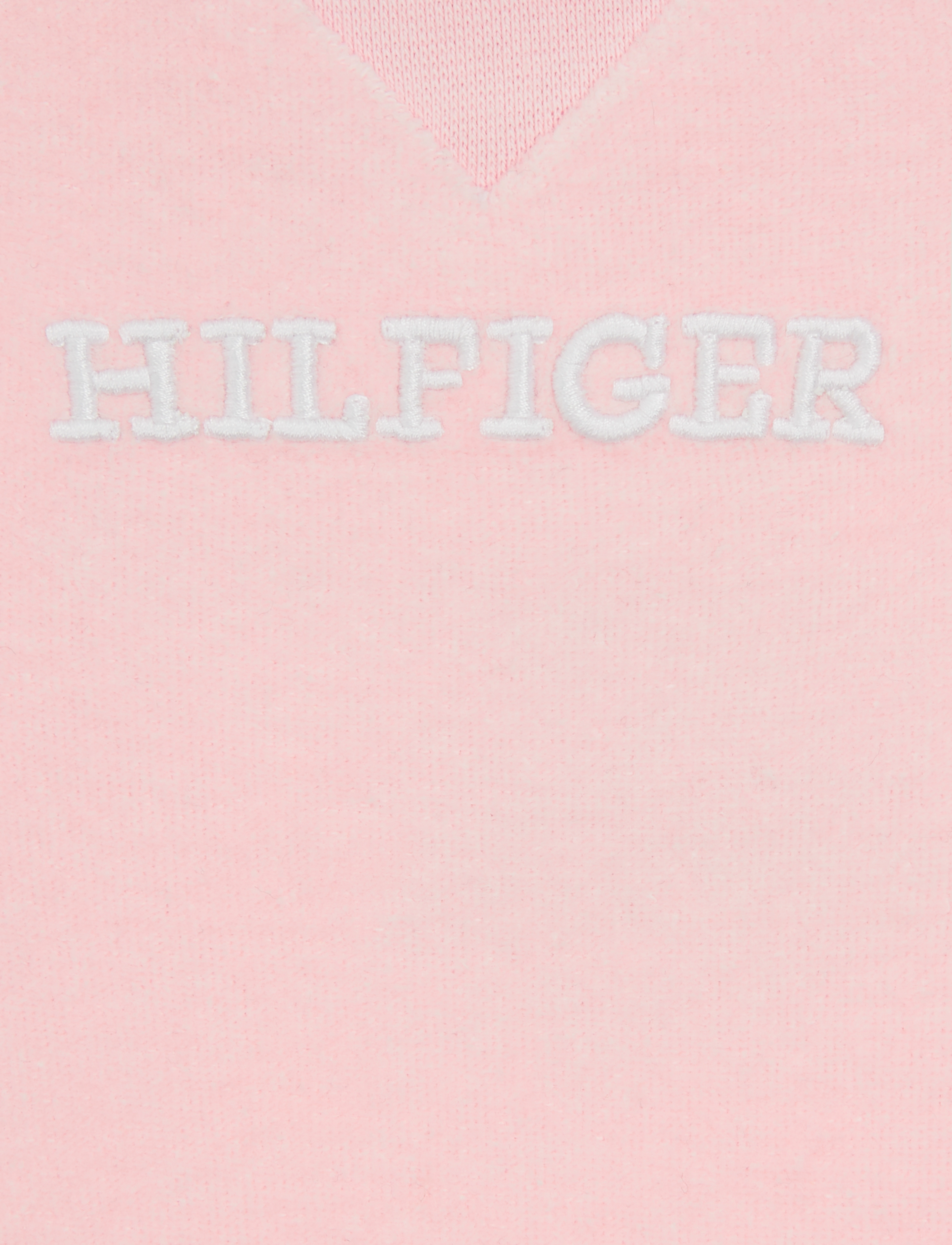 Tommy Hilfiger - BABY CURVED MONOTYPE COVERALL - pink crystal - 5