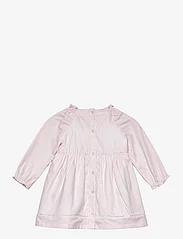 Tommy Hilfiger - BABY ITHACA DRESS L/S - långärmade babyklänningar - whimsy pink / white stripe - 1