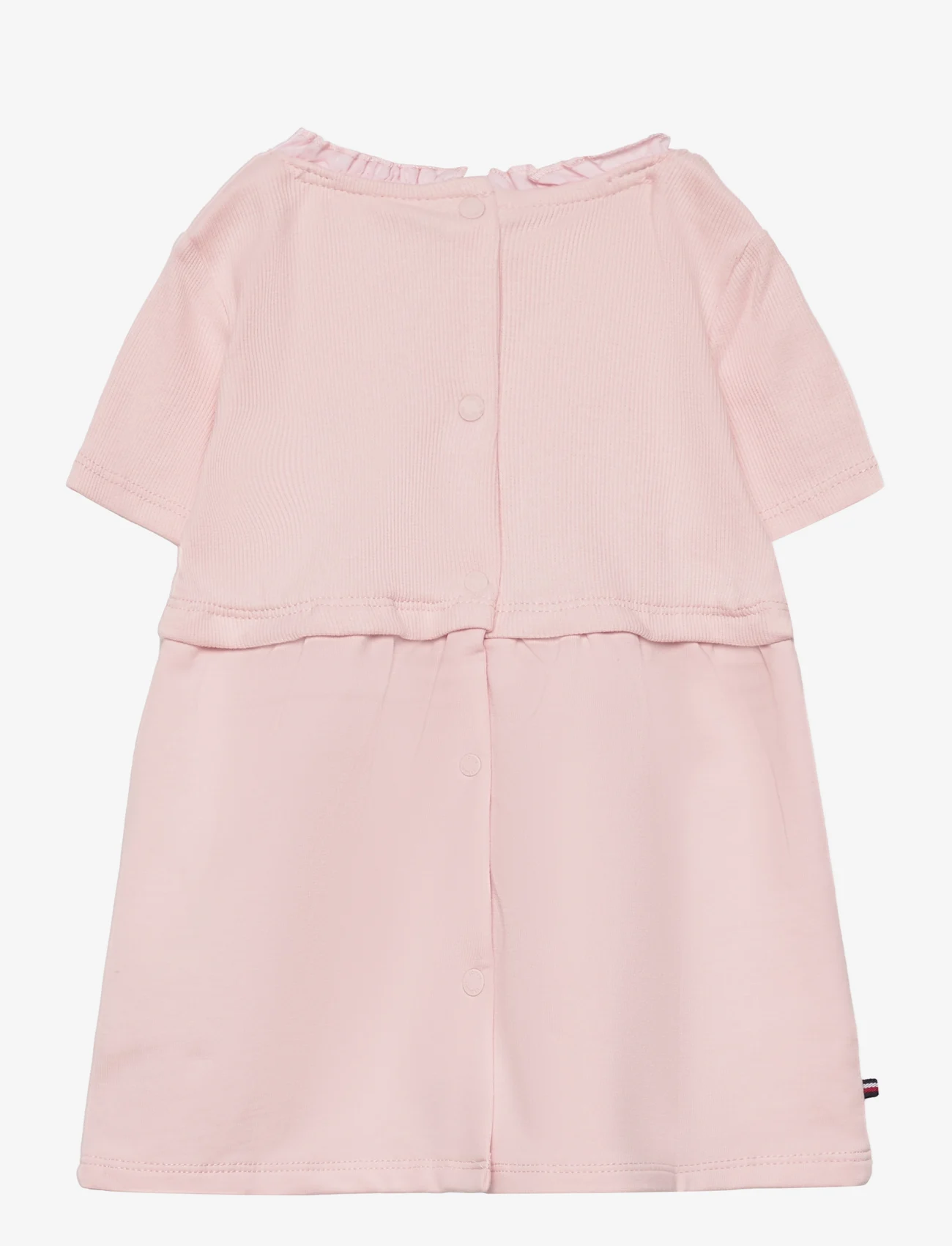 Tommy Hilfiger - BABY FLAG DRESS S/S - baby-kjoler med korte ermer - whimsy pink - 1