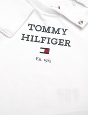 Tommy Hilfiger - BABY TH LOGO TEE L/S - pitkähihaiset t-paidat - white - 2