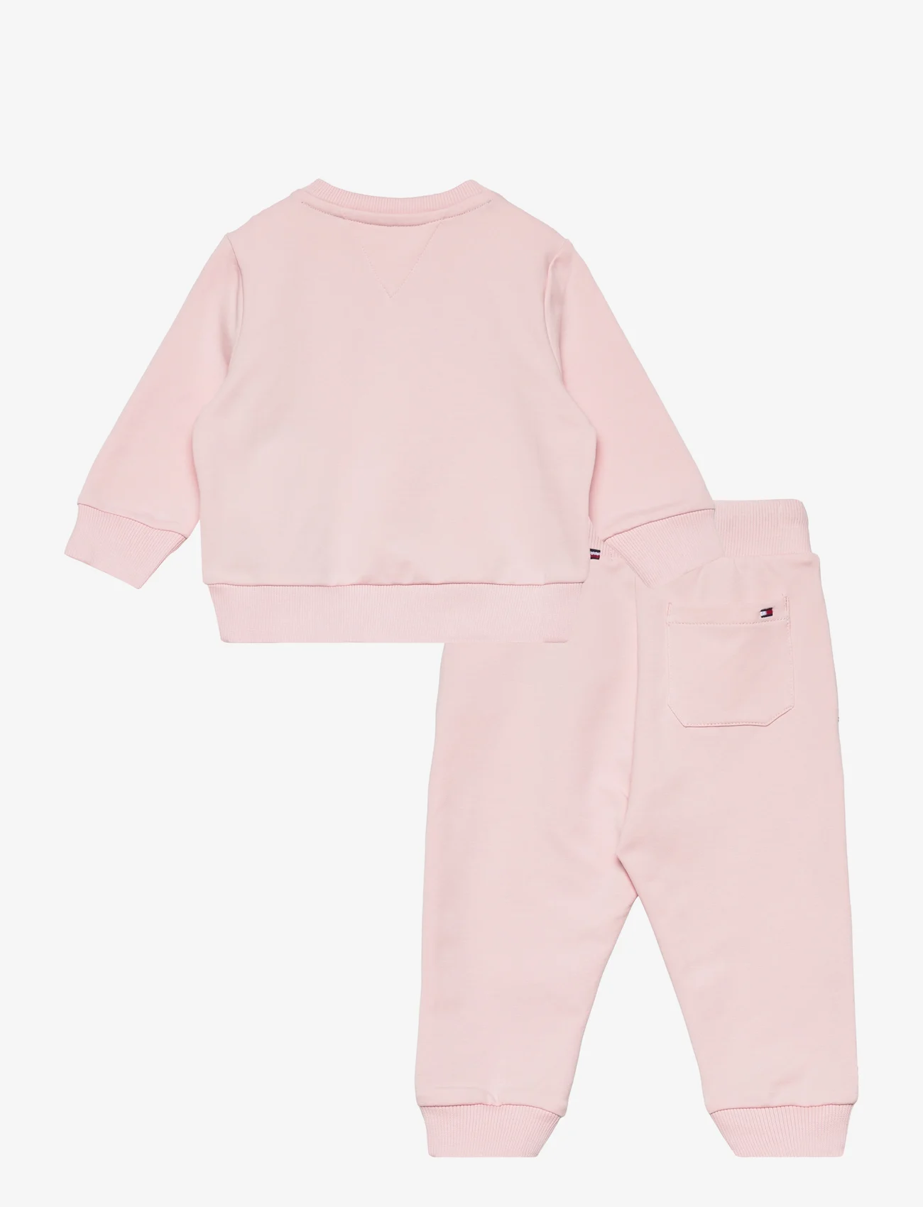 Tommy Hilfiger - BABY TH LOGO SET - sweatsuits - whimsy pink - 1