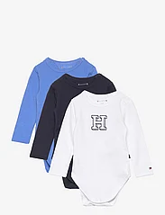 Tommy Hilfiger - BABY 3 PACK GIFTBOX - long-sleeved bodies - desert sky - 0
