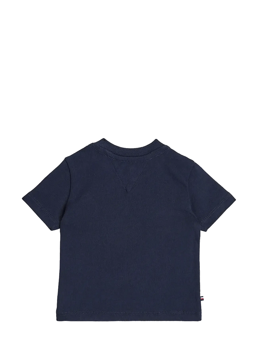 Tommy Hilfiger - BOYS GRAPHIC TEE SS - kurzärmelige - dark night navy - 1