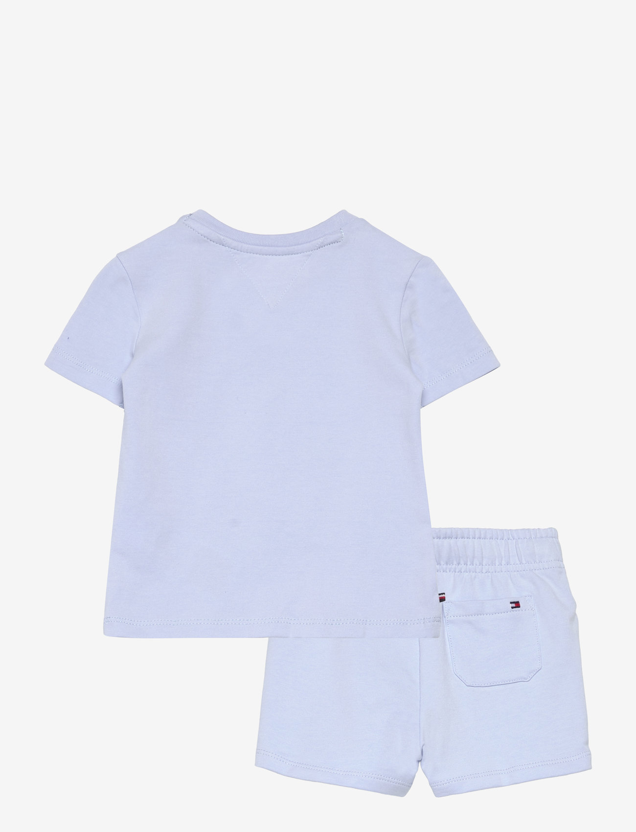 Tommy Hilfiger - MONOTYPE TEE AND SHORT SET - breezy blue - 1