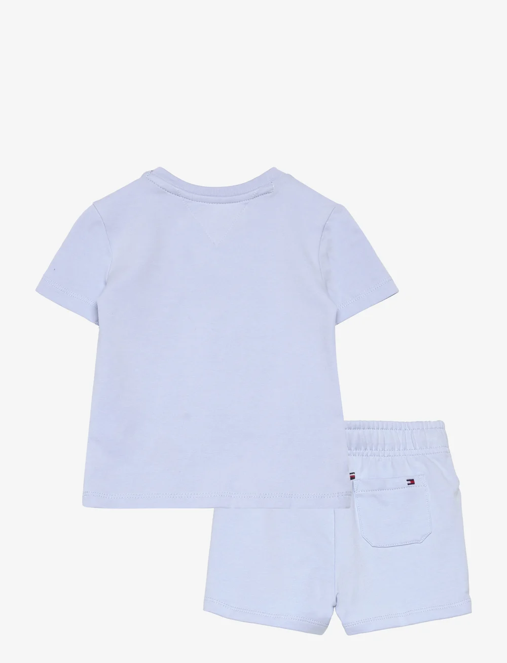 Tommy Hilfiger - MONOTYPE TEE AND SHORT SET - sæt med kortærmet t-shirt - breezy blue - 1