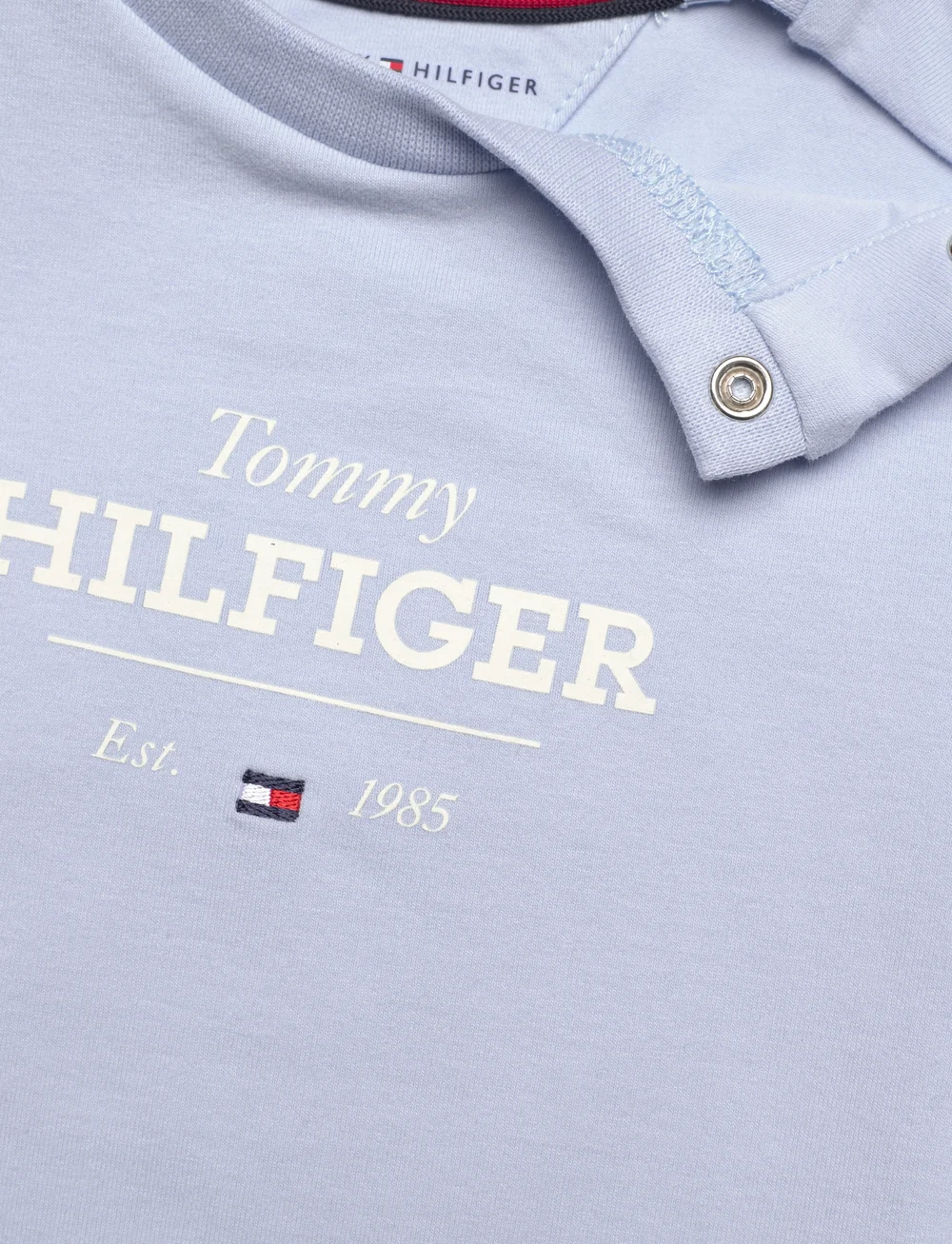 Tommy Hilfiger - MONOTYPE TEE AND SHORT SET - sæt med kortærmet t-shirt - breezy blue - 2