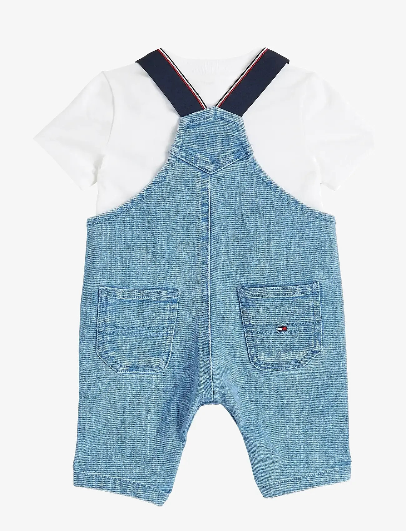 Tommy Hilfiger - DENIM DUNGAREE - dungarees - denim medium 01 - 1