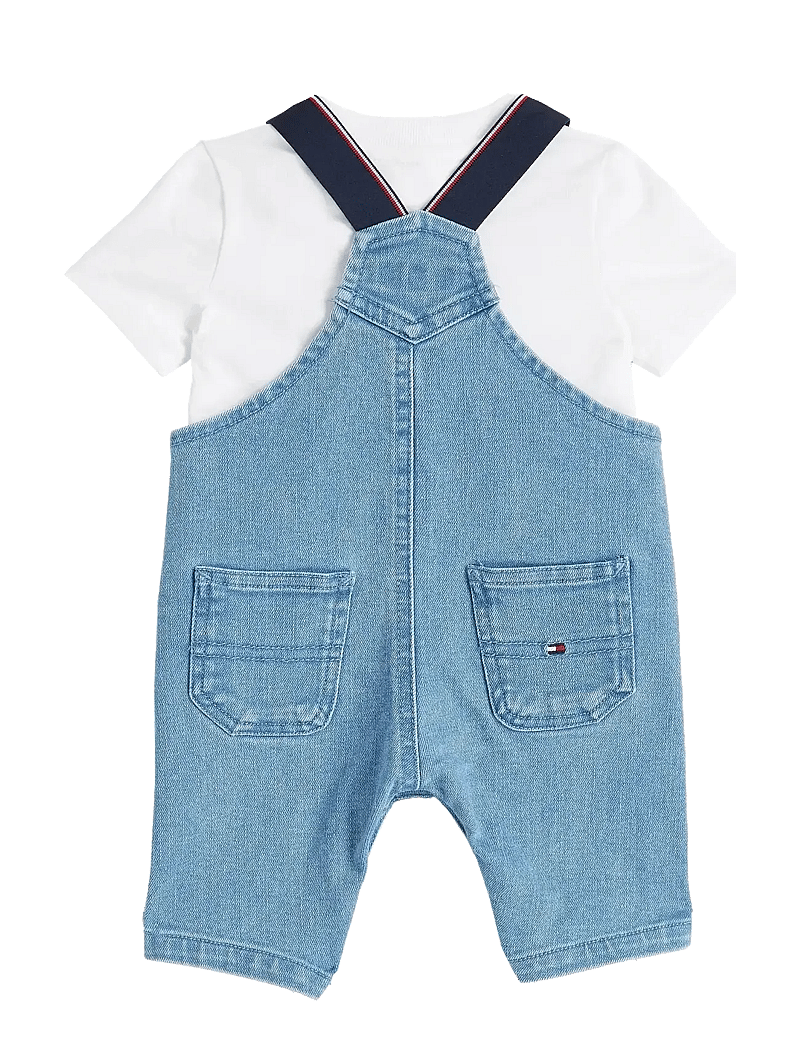 Tommy Hilfiger - DENIM DUNGAREE - overalls - denim medium 01 - 1