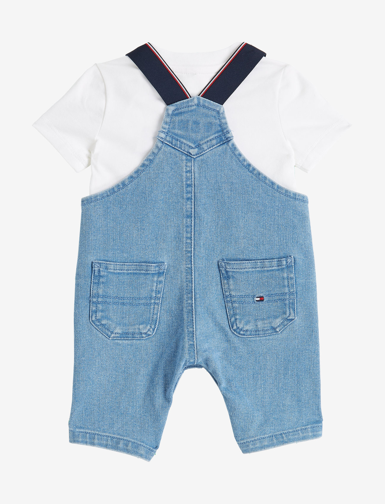 Tommy Hilfiger - DENIM DUNGAREE - dungarees - denim medium 01 - 2