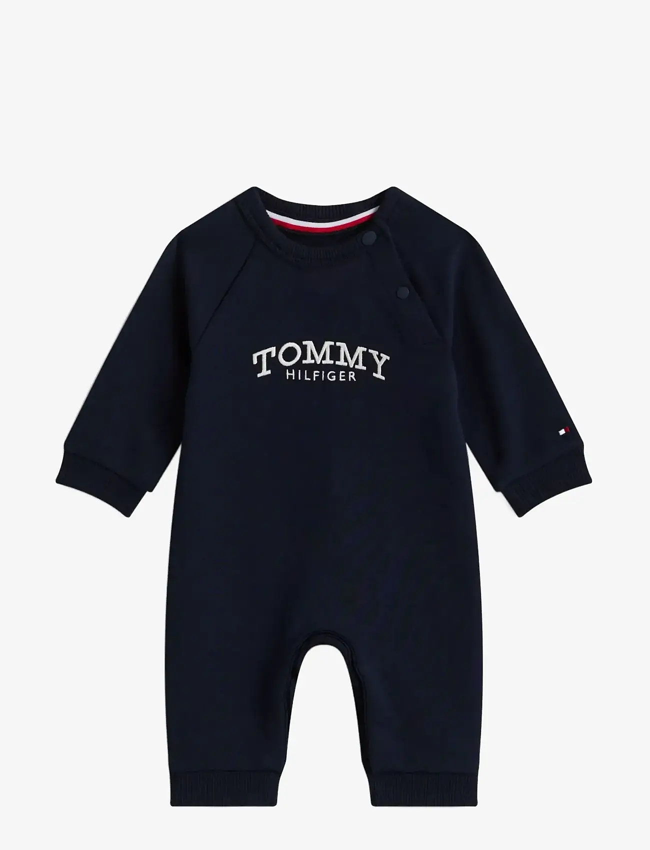 Tommy Hilfiger - MONOTYPE COVERALL - långärmade bodysuits - dark night navy - 0