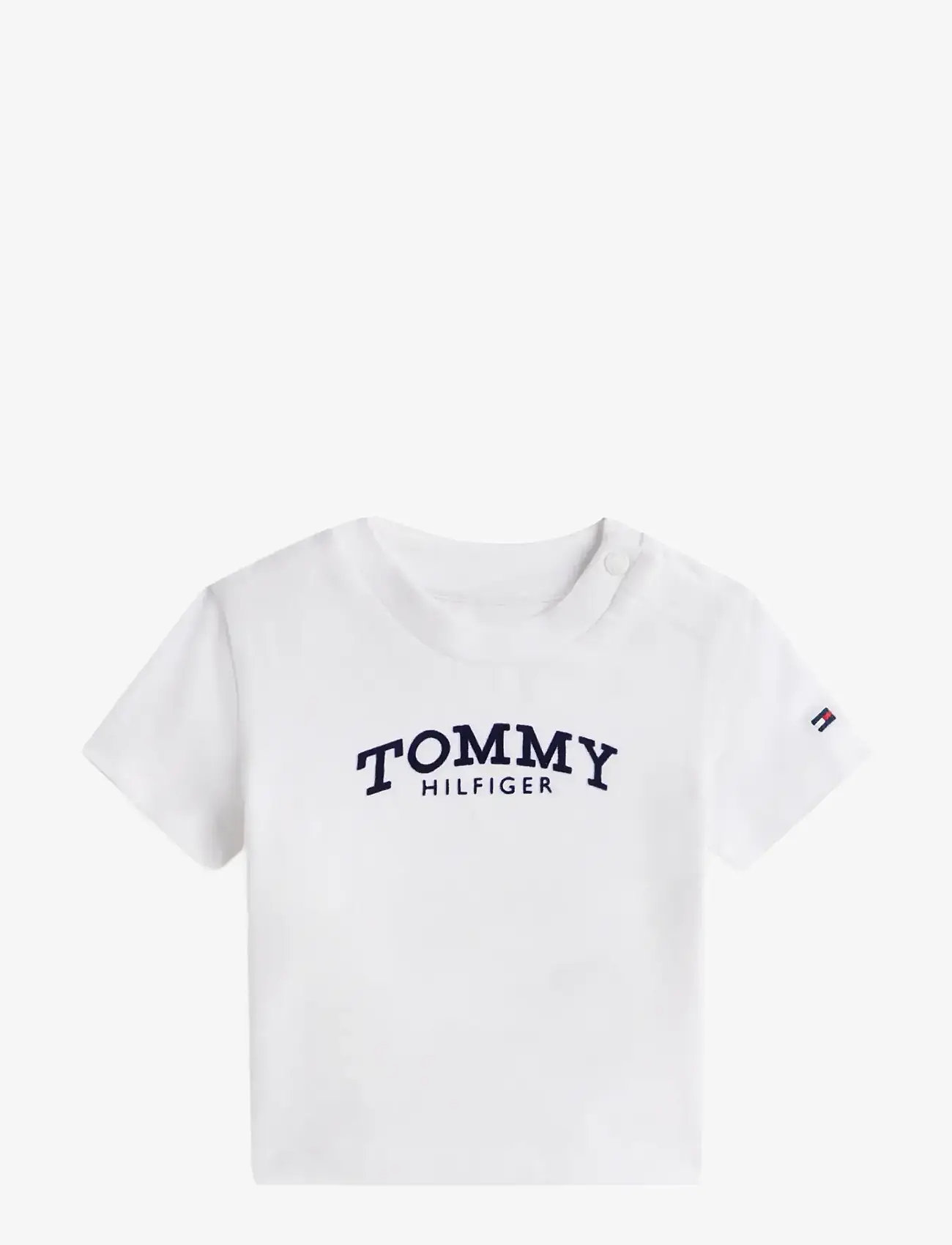 Tommy Hilfiger - MONOTYPE LOGO TEE S/S - white - 0
