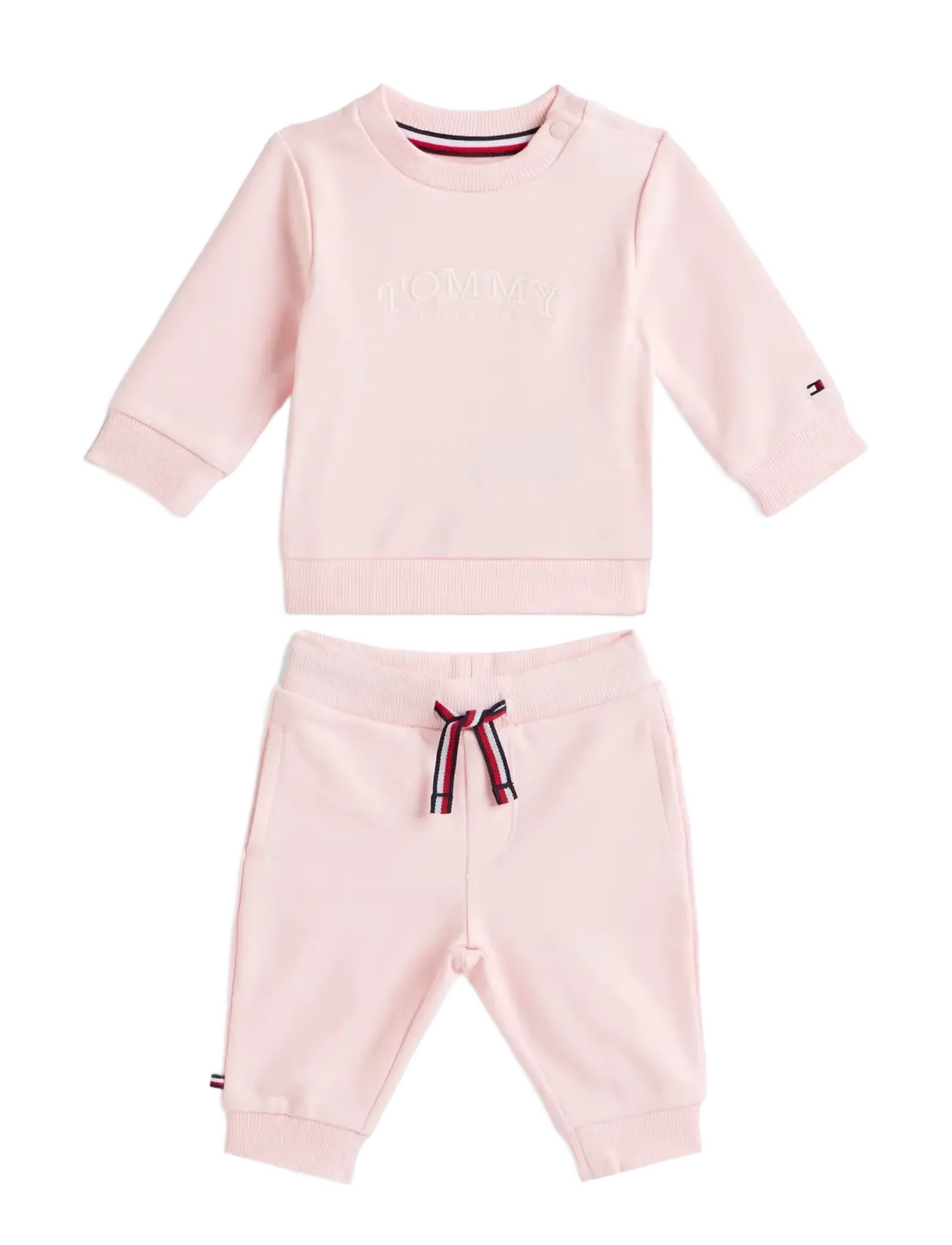 Tommy Hilfiger MONOTYPE 2 PIECE SET - Joggingset - DUCHESS PINK / pink/rose