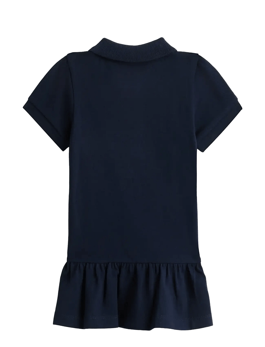 Tommy Hilfiger - PIQUE POLO DRESS SS - kortærmede babykjoler - dark night navy - 1