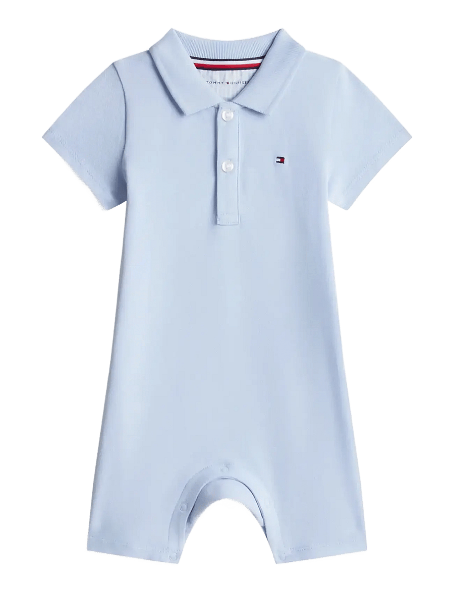 Tommy Hilfiger - ESSENTIAL POLO SHORTIE - lühikeste varrukatega - sweet blue - 0