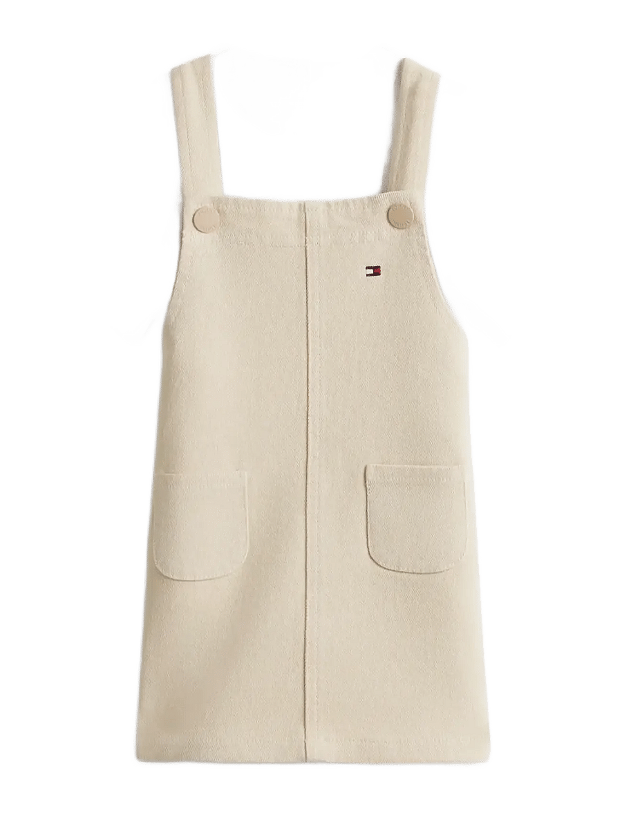 Tommy Hilfiger - DUNGAREE DRESS SET - overallkjoler - classic beige - 0