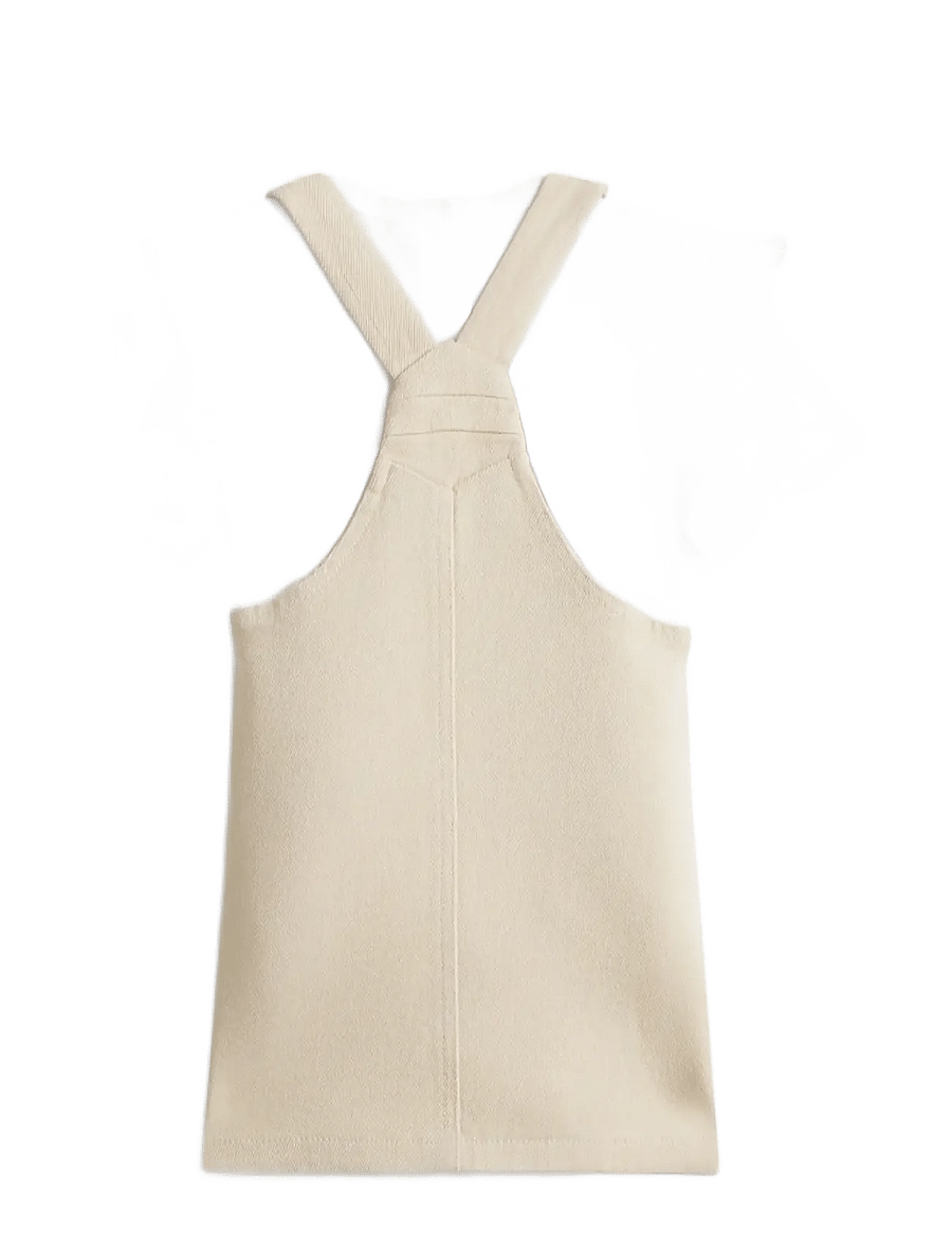 Tommy Hilfiger - DUNGAREE DRESS SET - overallkjoler - classic beige - 1