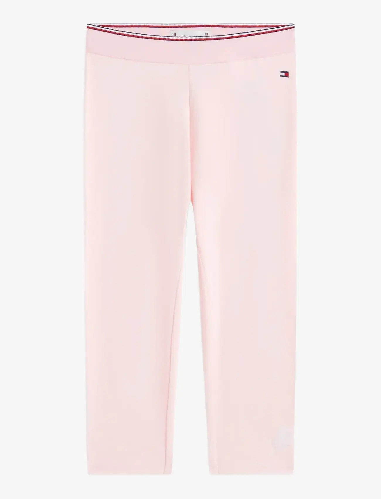 Tommy Hilfiger - GLOBAL STRIPE WB LEGGINGS - leggings - precious pink - 0