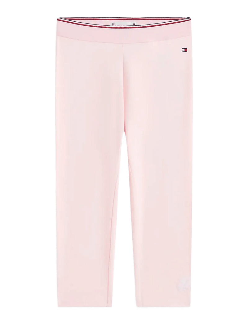 Tommy Hilfiger - GLOBAL STRIPE WB LEGGINGS - leggings - precious pink - 0