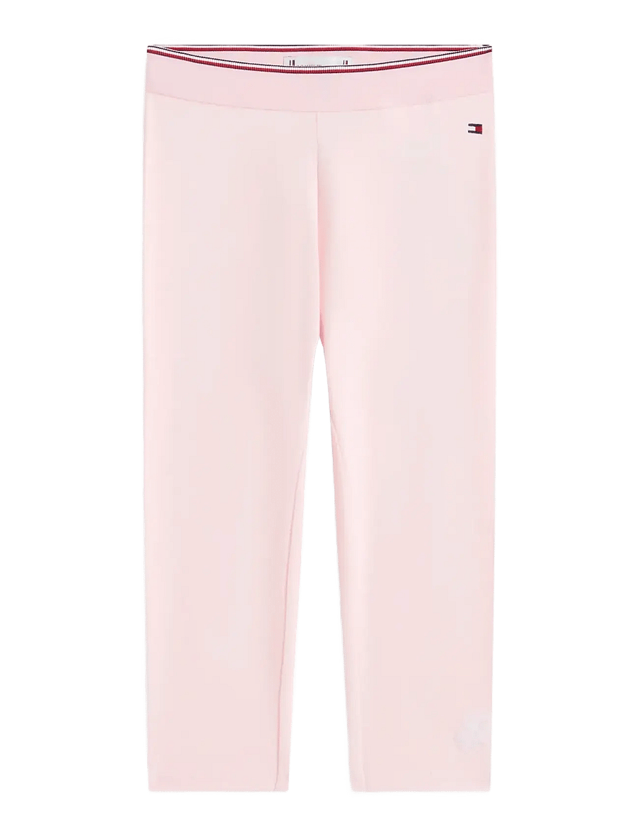 Tommy Hilfiger - GLOBAL STRIPE WB LEGGINGS - leggings - precious pink - 0
