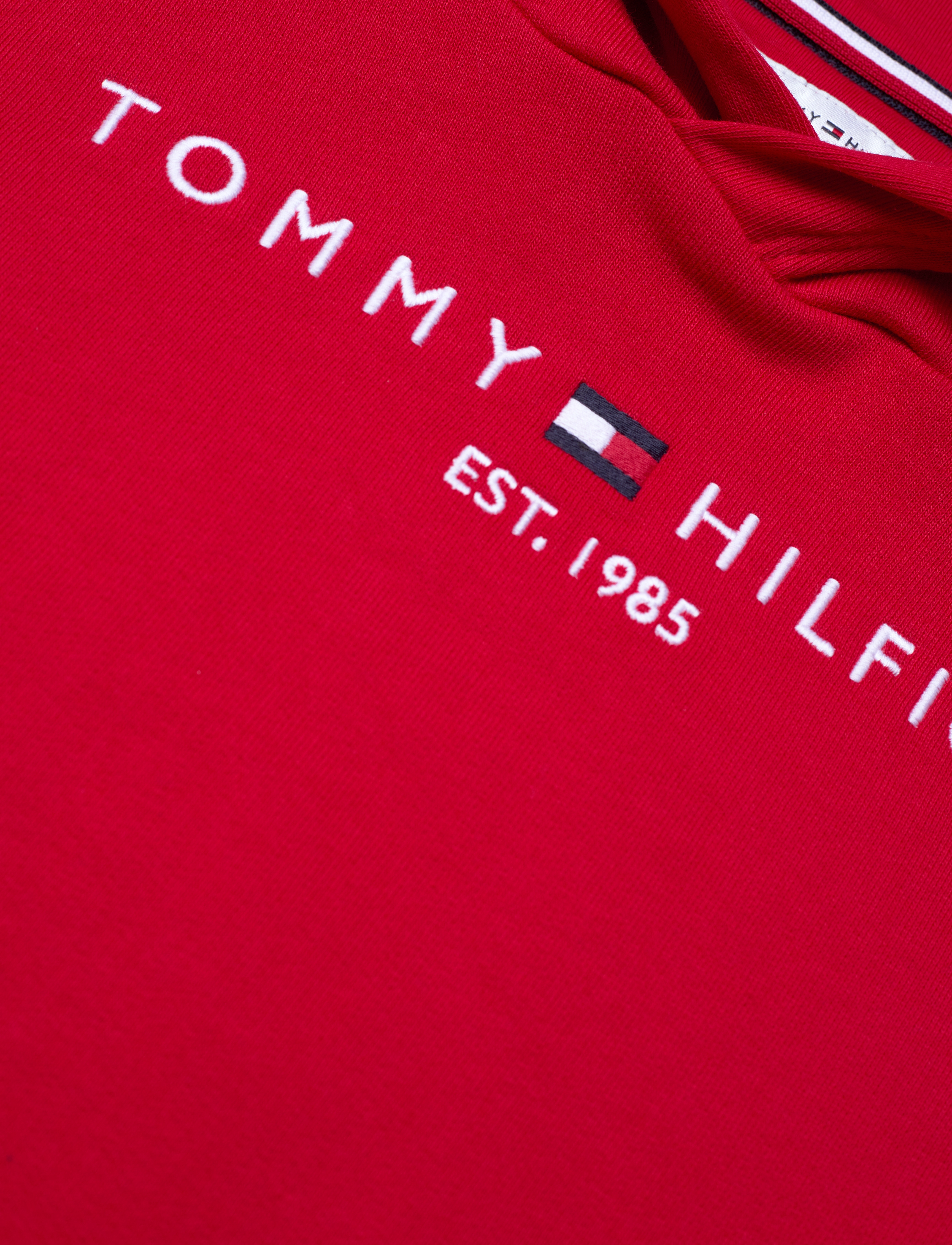 Tommy Hilfiger - U CORP LOGO ESS HOODIE - primary red - 5