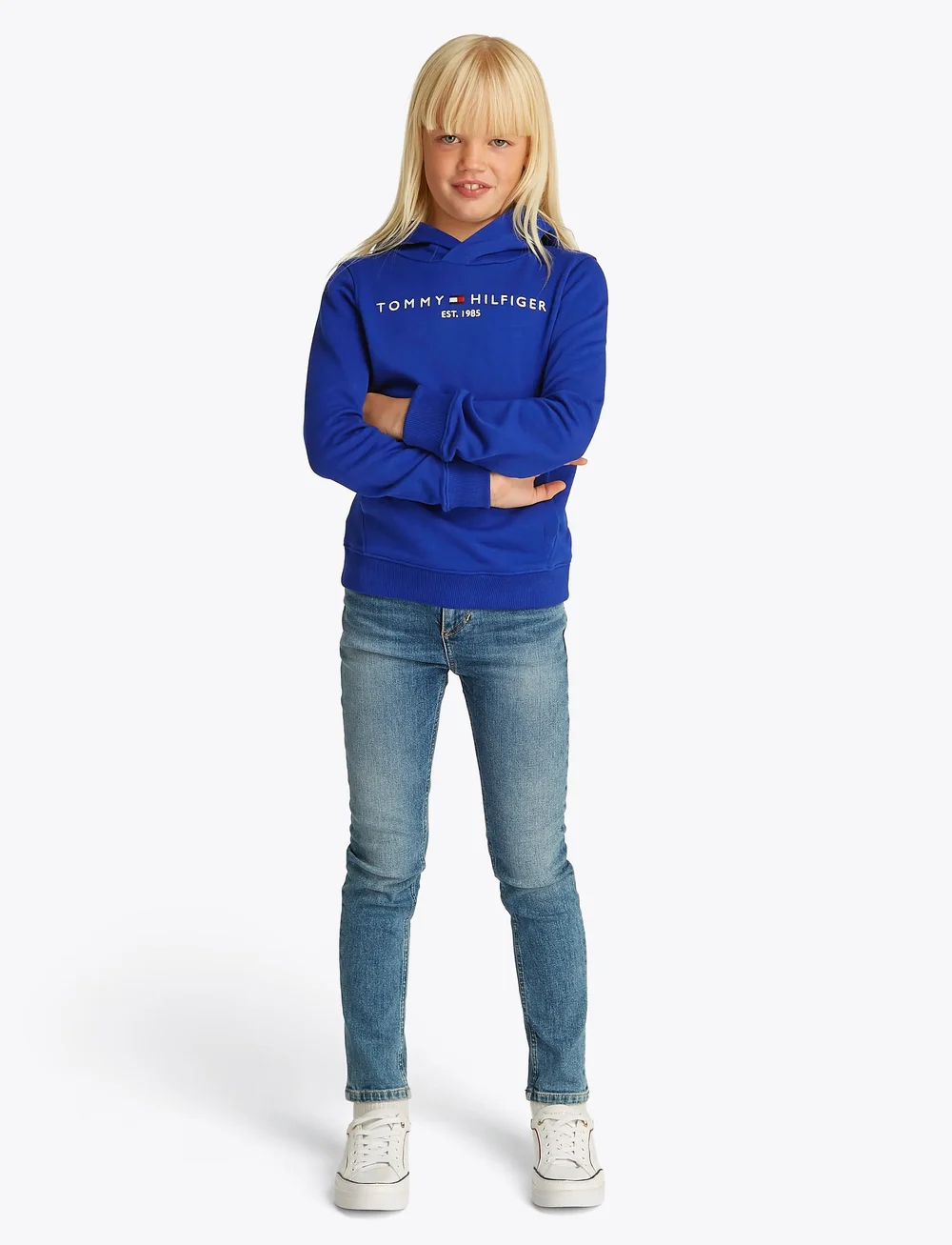 Tommy Hilfiger - U ESSENTIAL HOODIE - kapuzenpullover - wedge blue - 0