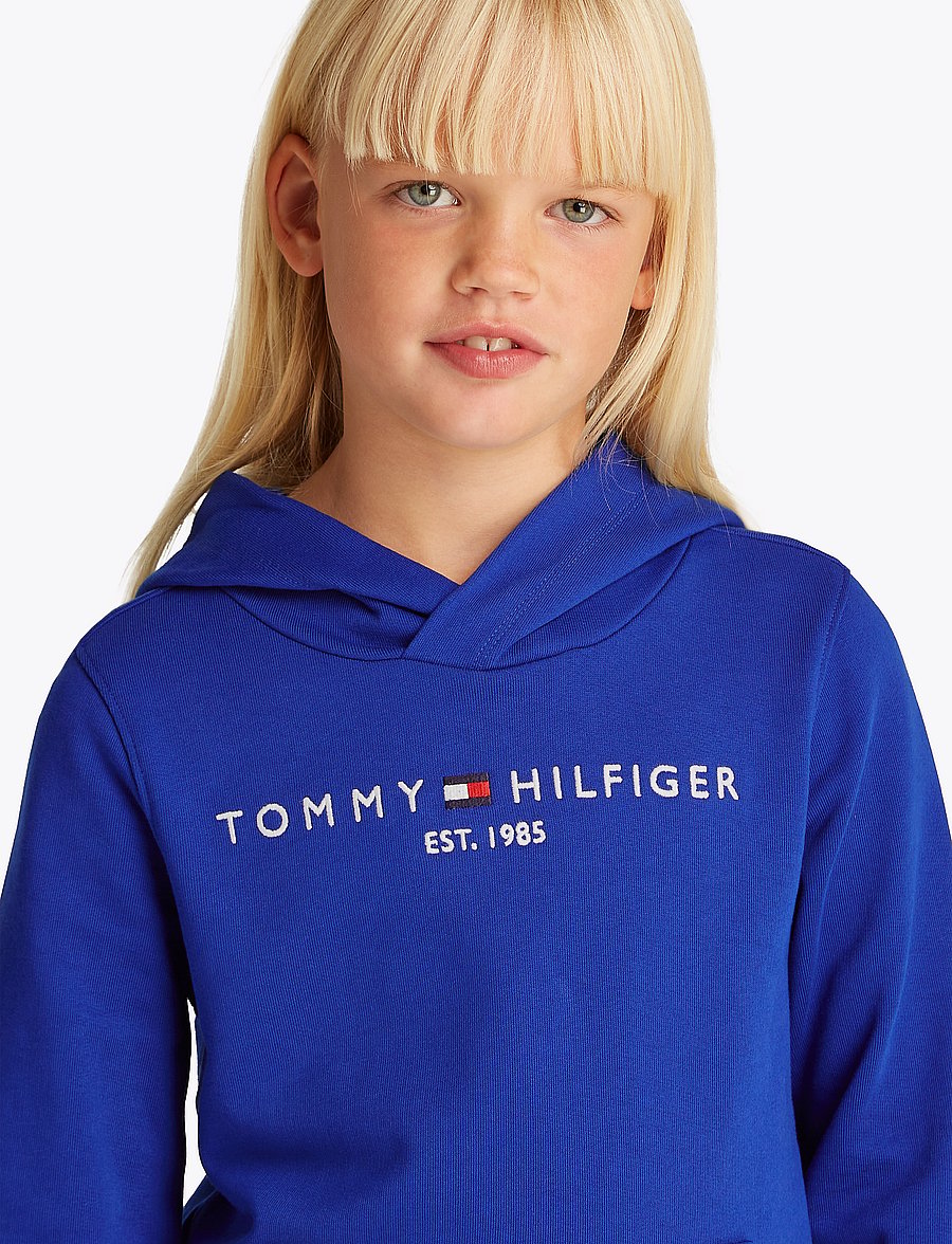 Tommy Hilfiger - U CORP LOGO ESS HOODIE - wedge blue - 3