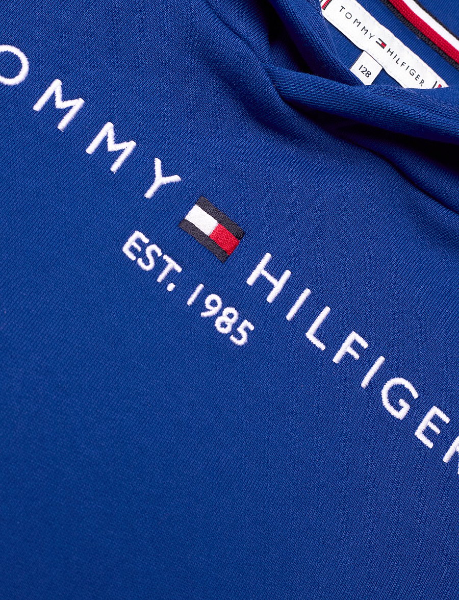 Tommy Hilfiger - U CORP LOGO ESS HOODIE - wedge blue - 5