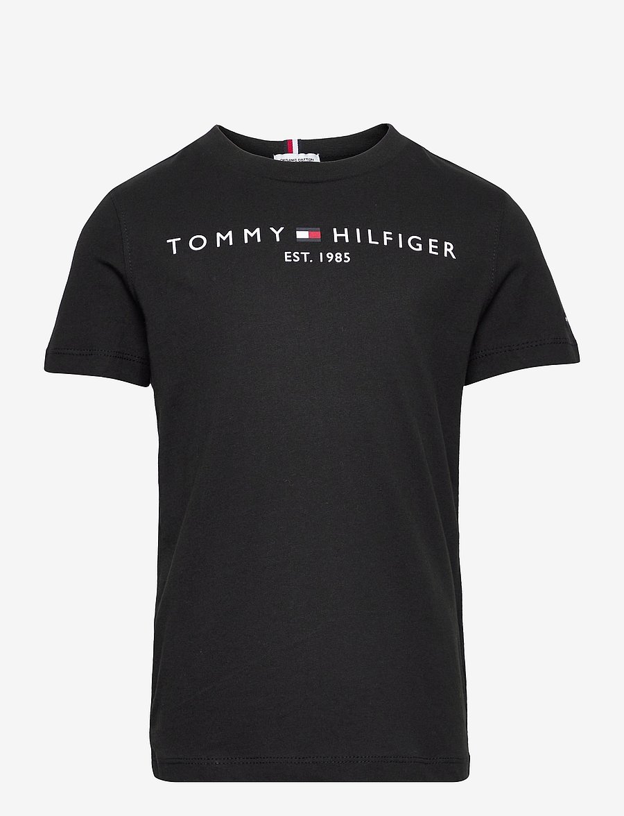 Tommy Hilfiger - ESSENTIAL TEE S/S - kurzärmelige - black - 1