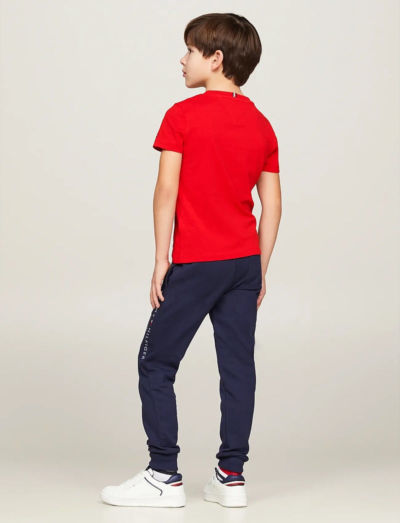 Tommy Hilfiger - ESSENTIAL TEE S/S - kortärmade t-shirts - deep crimson - 3