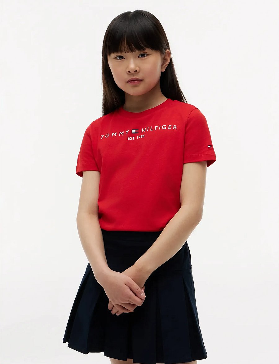 Tommy Hilfiger - ESSENTIAL TEE S/S - kurzärmelige - deep crimson - 3