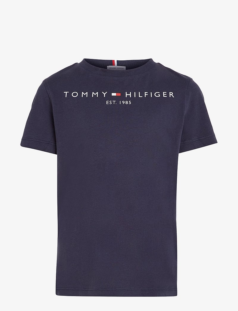 Tommy Hilfiger - ESSENTIAL TEE S/S - kortärmade t-shirts - twilight navy - 1
