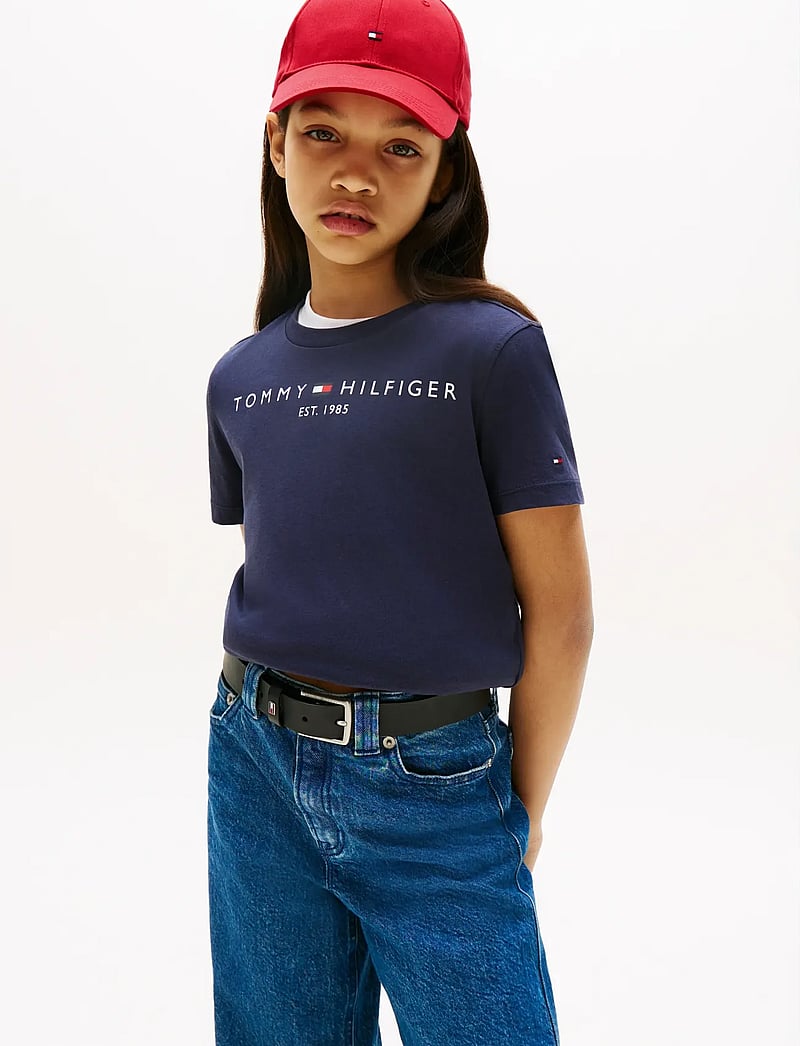 Tommy Hilfiger - ESSENTIAL TEE S/S - kortärmade t-shirts - twilight navy - 3