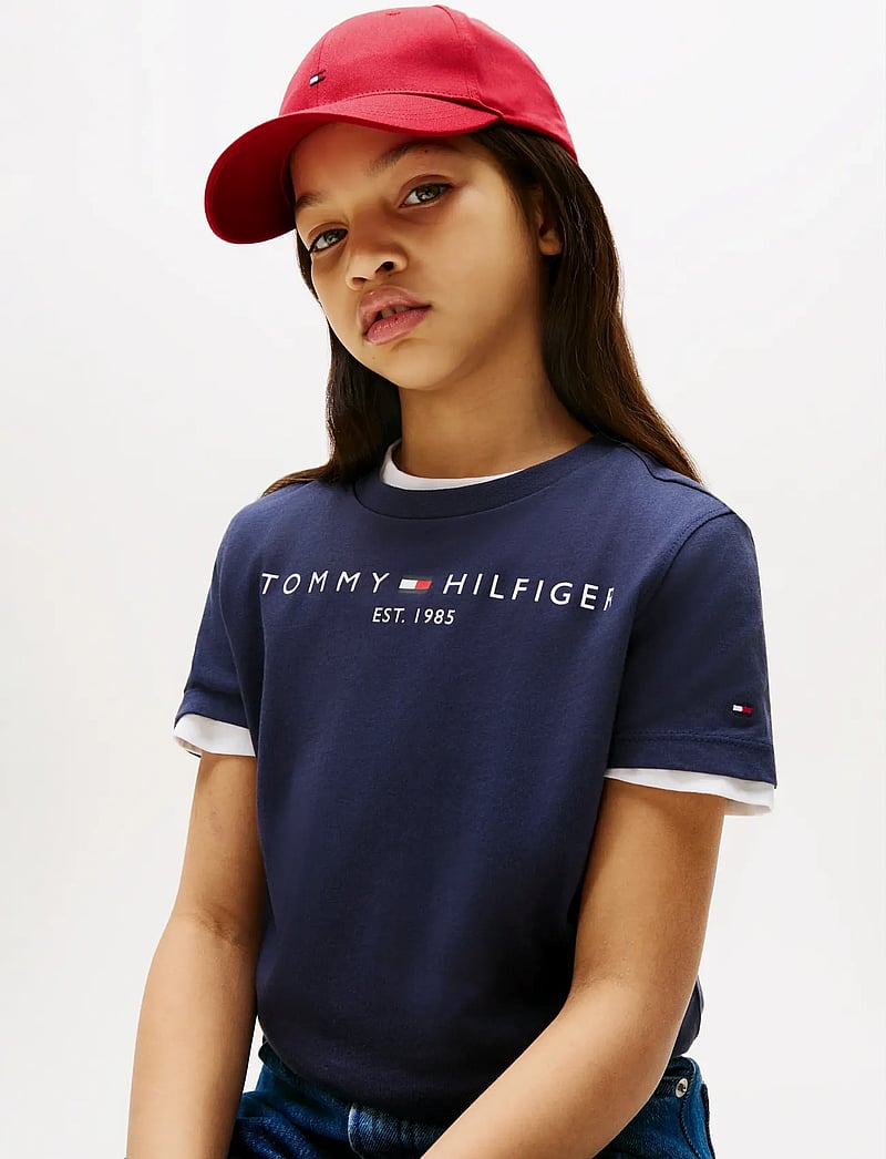 Tommy Hilfiger - ESSENTIAL TEE S/S - kortärmade t-shirts - twilight navy - 5