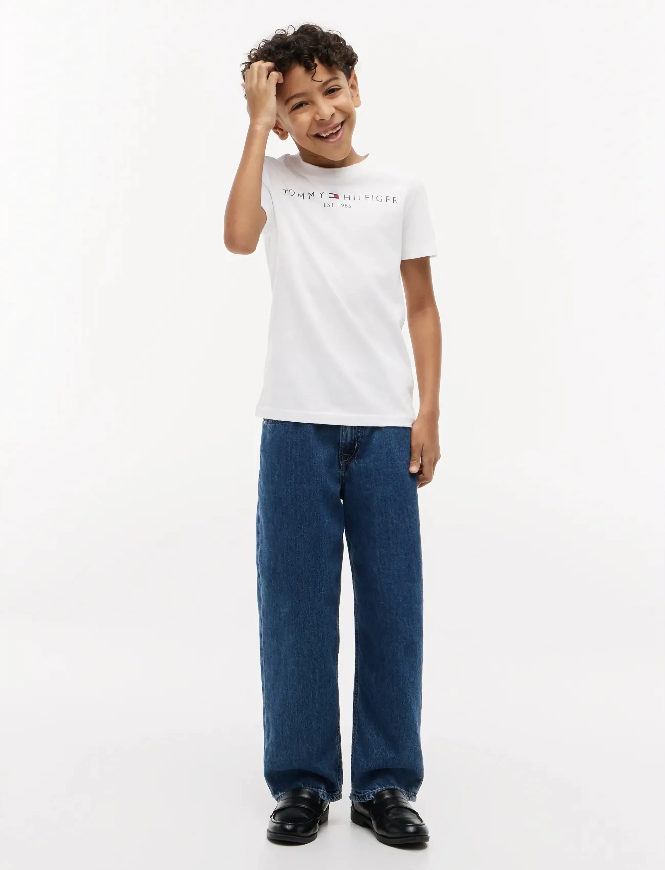 Tommy Hilfiger - ESSENTIAL TEE S/S - kortärmade t-shirts - white - 4
