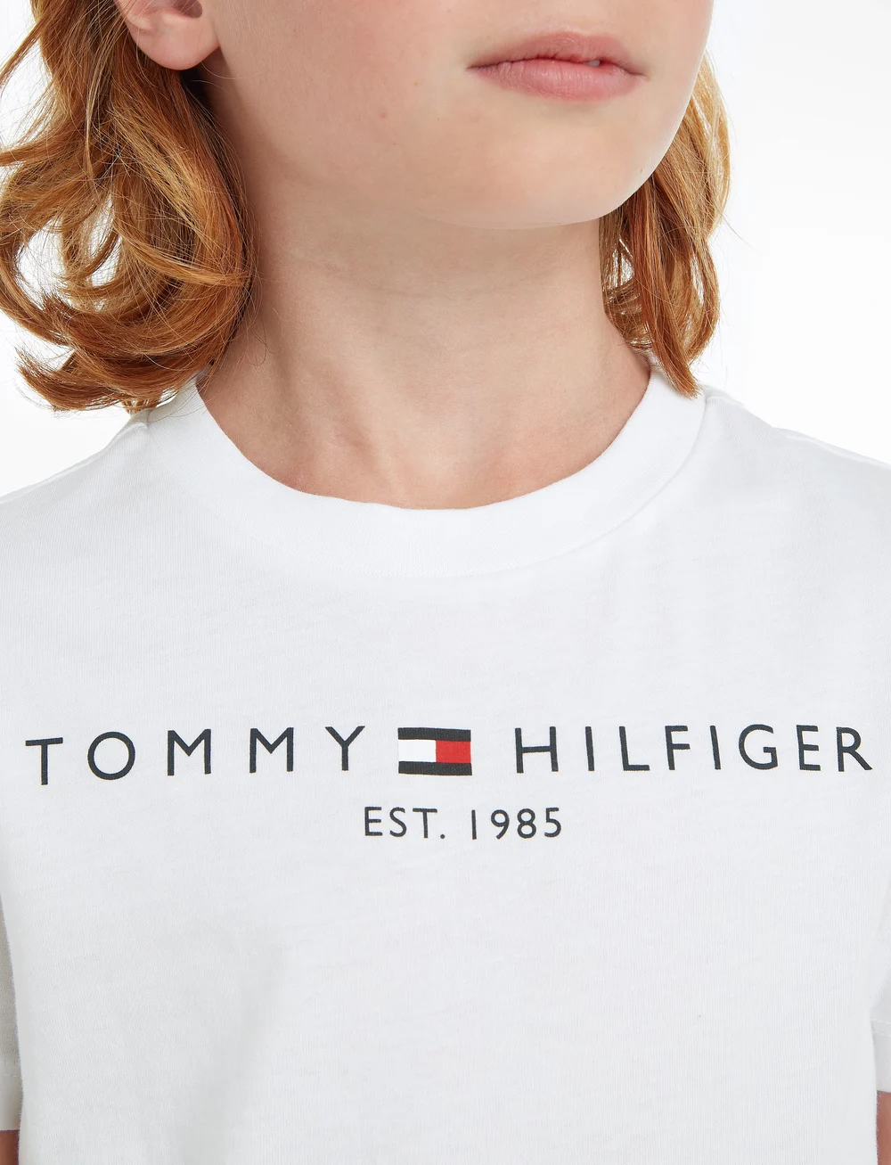 Tommy Hilfiger - ESSENTIAL TEE S/S - lühikeste varrukatega t-särgid - white - 5