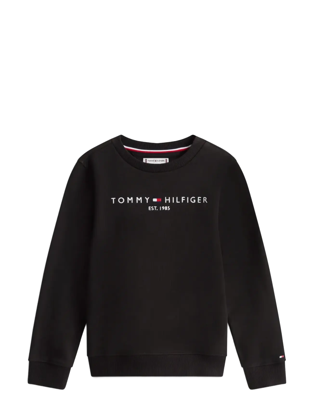 Tommy Hilfiger ESSENTIAL SWEATSHIRT - Kingiideed - BLACK / black
