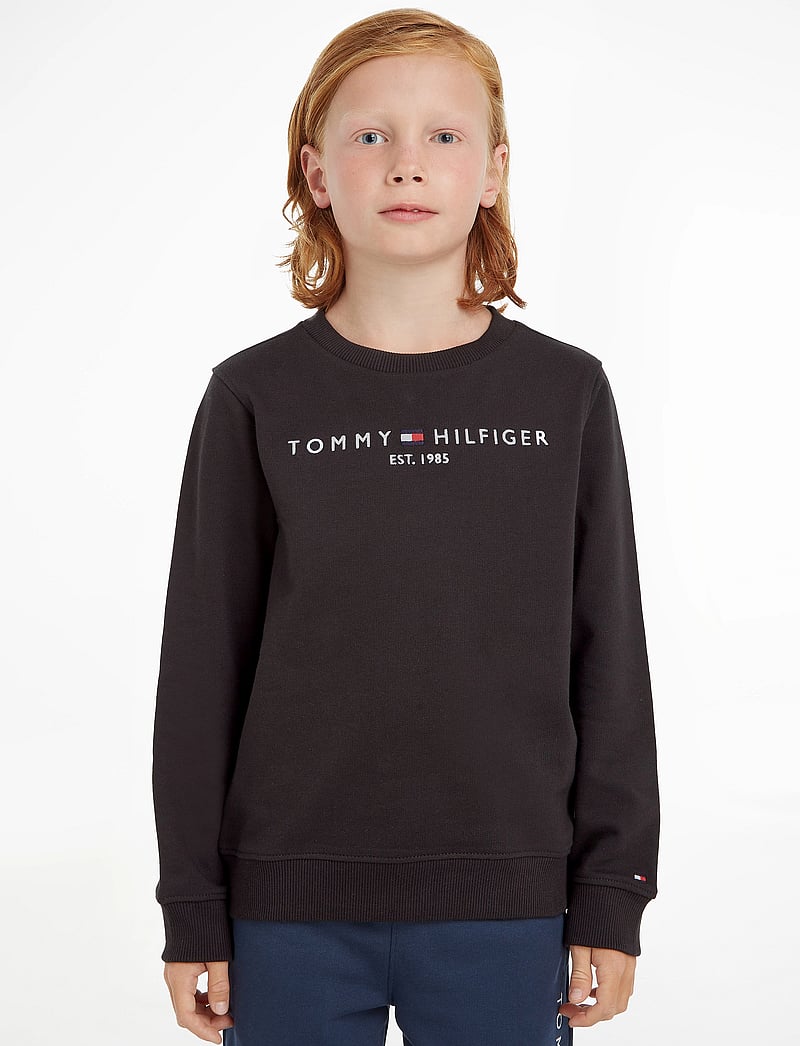 Tommy Hilfiger - ESSENTIAL SWEATSHIRT - sweatshirts - black - 0