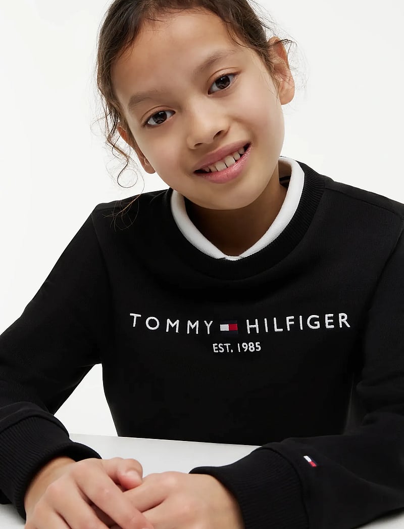 Tommy Hilfiger - ESSENTIAL SWEATSHIRT - sweatshirts - black - 4
