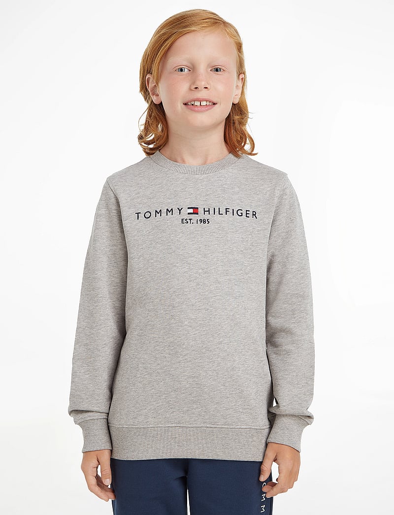 Tommy Hilfiger - ESSENTIAL SWEATSHIRT - sweatshirts - light grey heather - 0