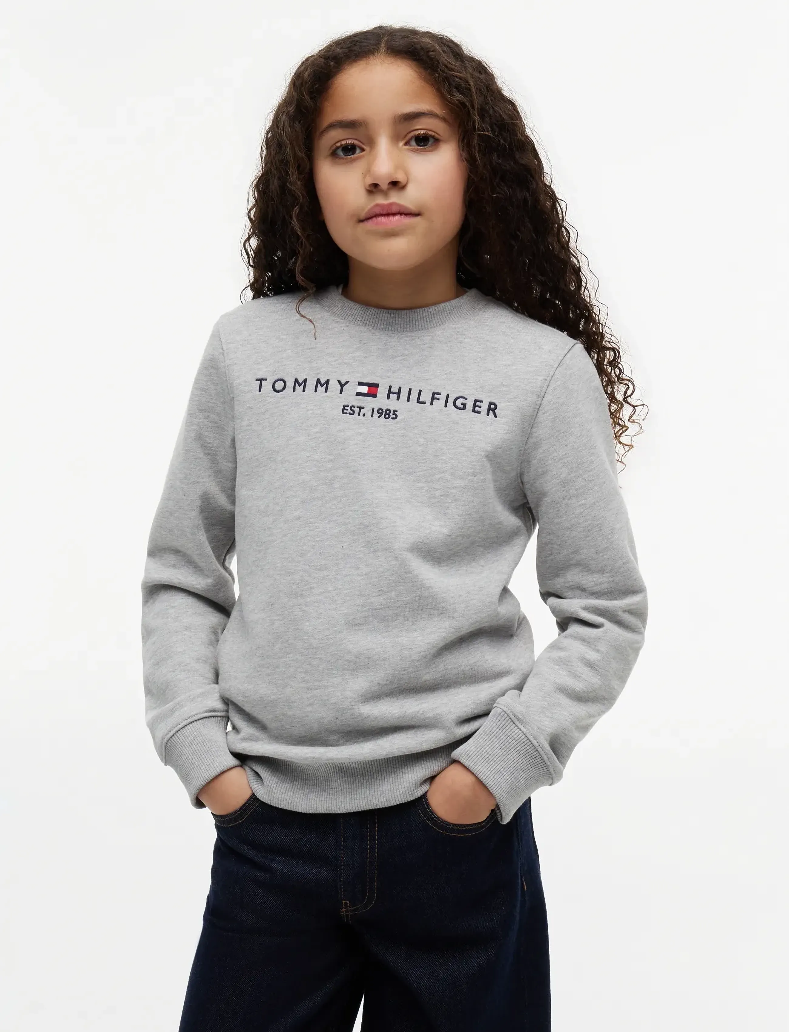 Tommy Hilfiger - ESSENTIAL SWEATSHIRT - sweatshirts - light grey heather - 3