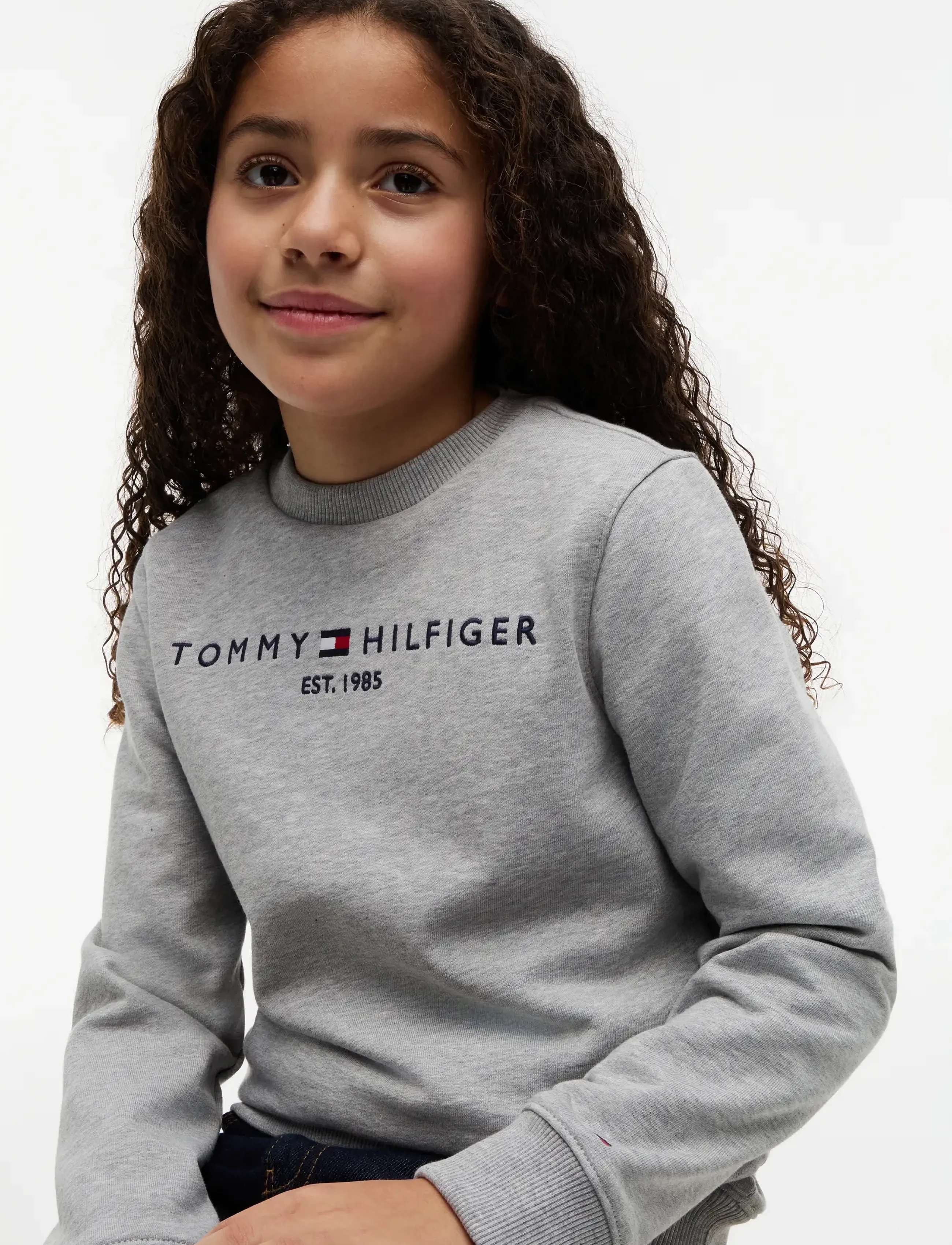 Tommy Hilfiger - ESSENTIAL SWEATSHIRT - höstkläder - light grey heather - 4