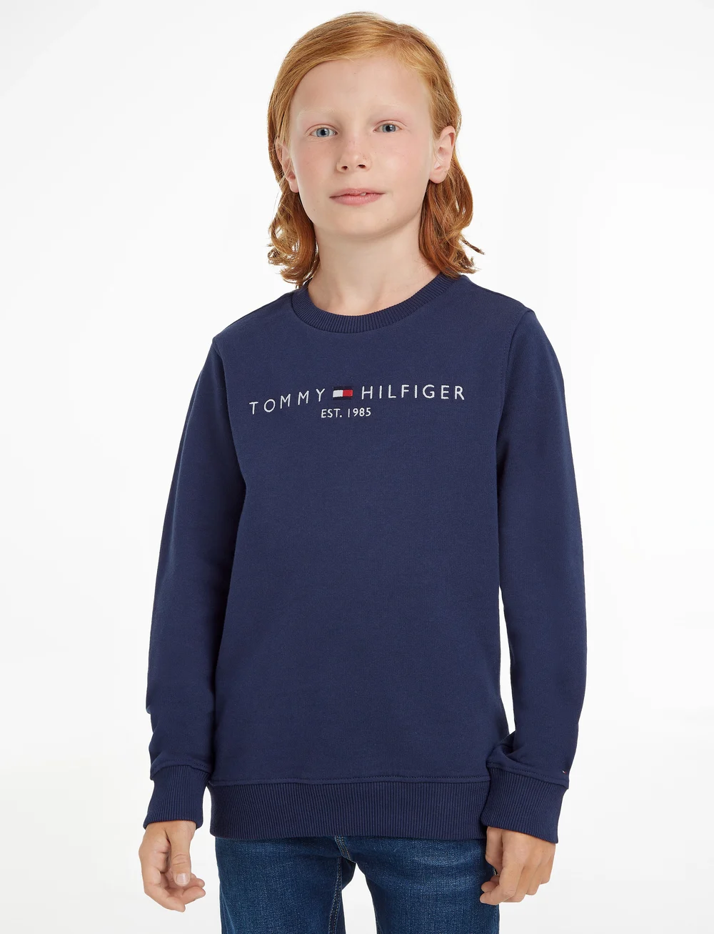 Hilfiger sales blue sweatshirt