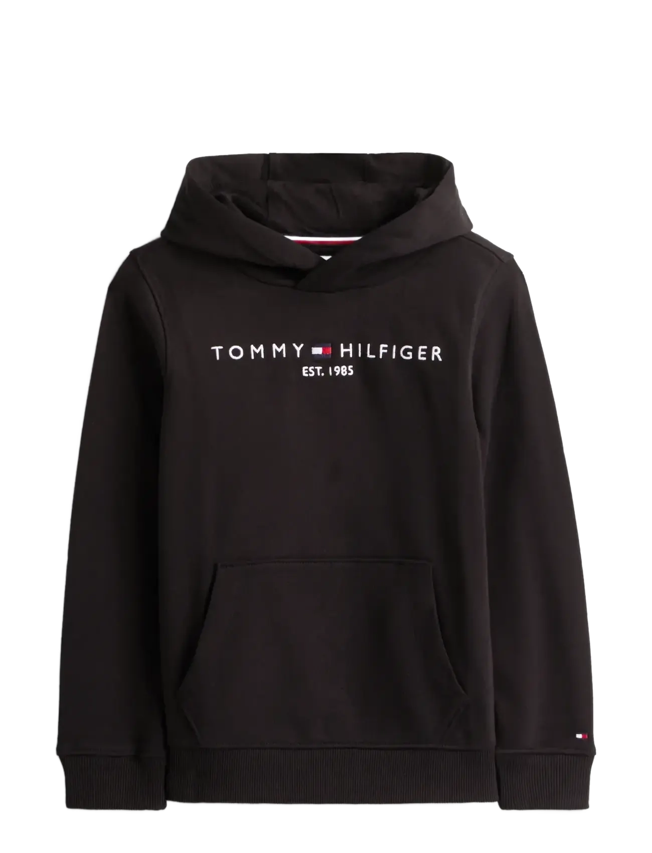 TOMMY HILFIGER Essential Hoodie Schwarz - 104 - Kinder