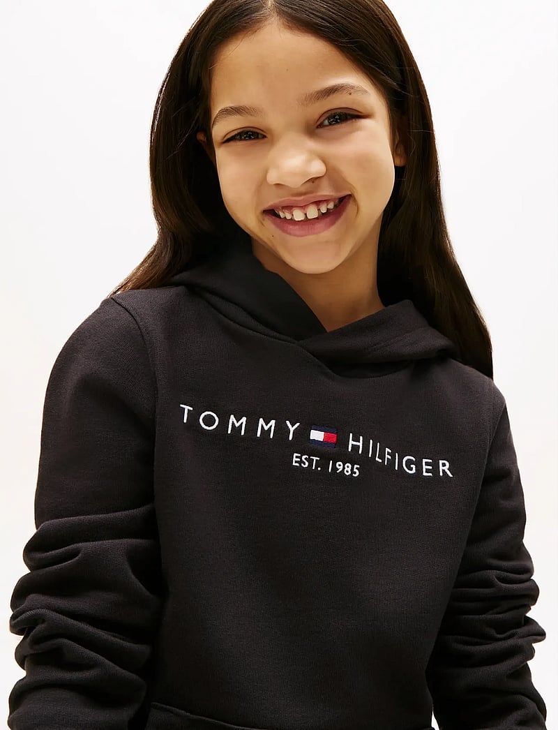 Tommy Hilfiger - ESSENTIAL HOODIE - huvtröjor - black - 5