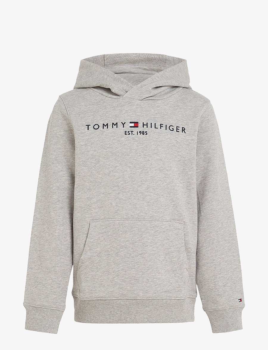 Tommy Hilfiger - ESSENTIAL HOODIE - pulls à capuche - light grey heather - 1