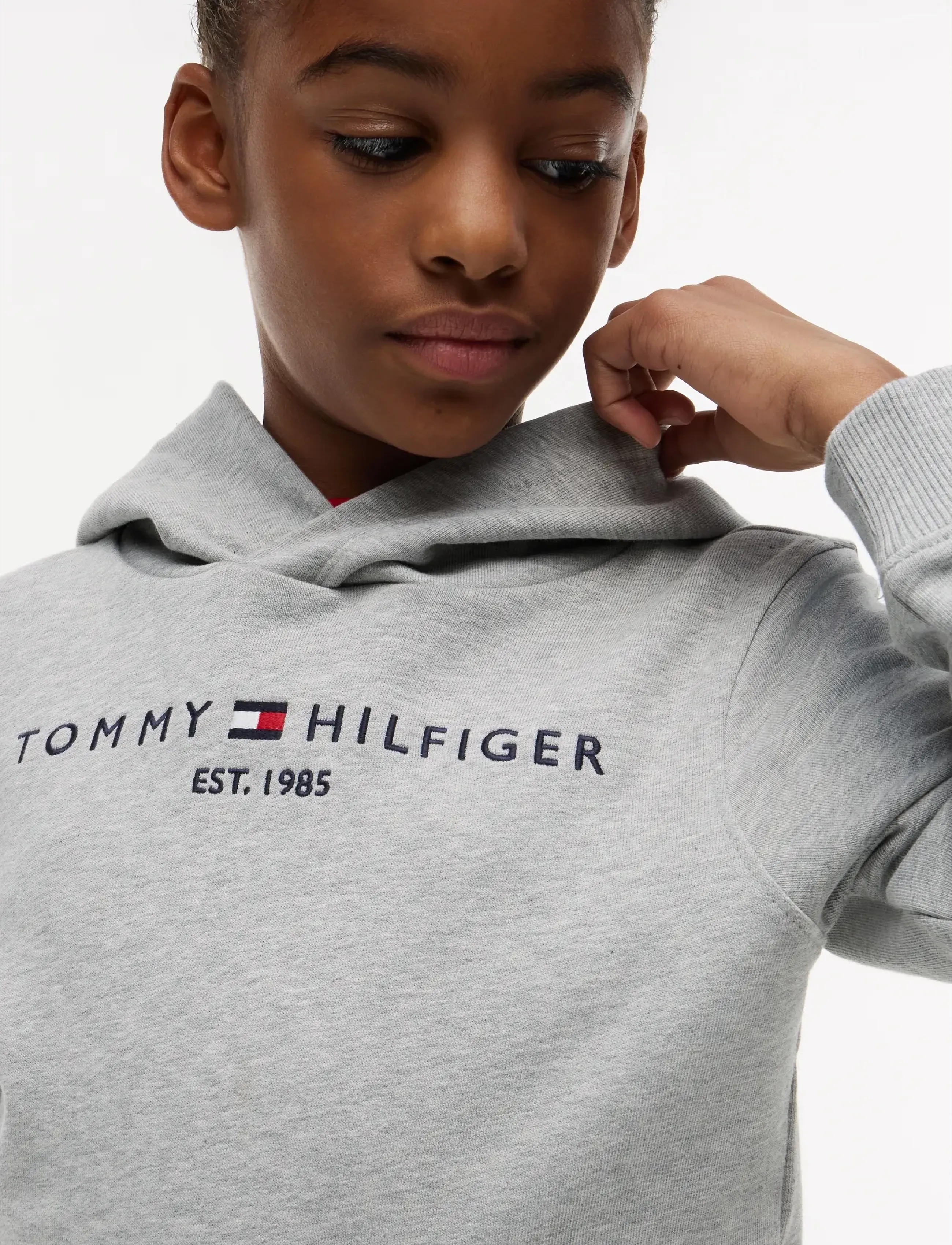 Tommy Hilfiger - ESSENTIAL HOODIE - pulls à capuche - light grey heather - 5