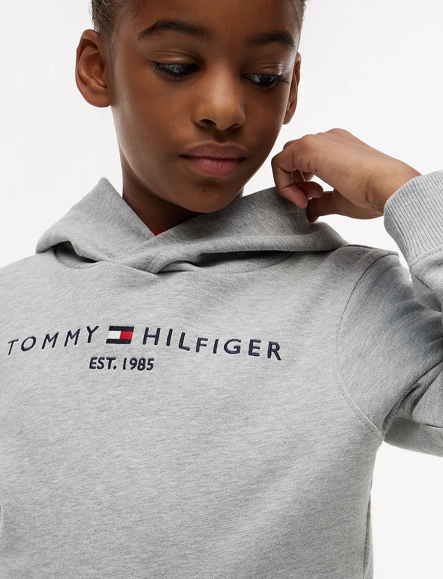 Tommy Hilfiger - ESSENTIAL HOODIE - pulls à capuche - light grey heather - 5