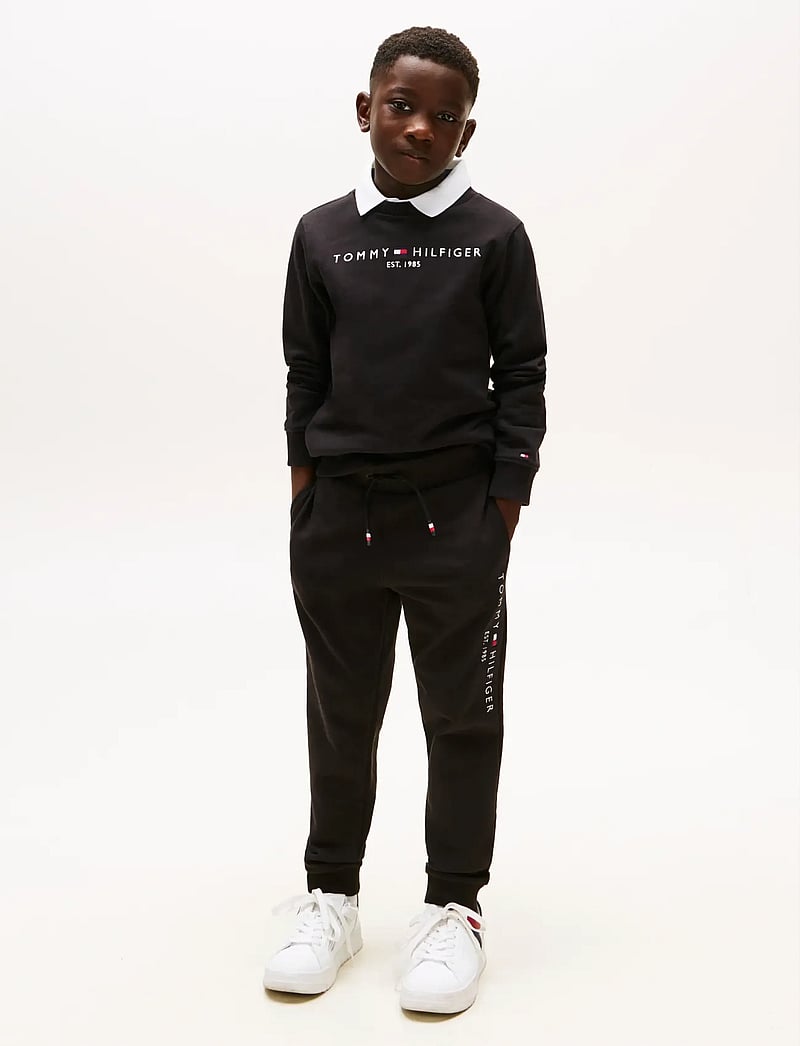 Tommy Hilfiger - ESSENTIAL SWEATPANTS - jogginghosen - black - 3