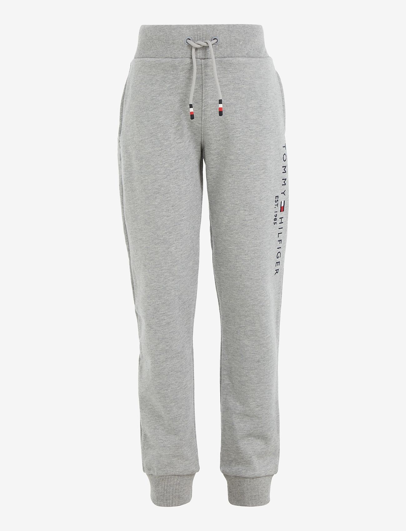 Tommy Hilfiger - ESSENTIAL SWEATPANTS - mjukisbyxor - light grey heather - 1