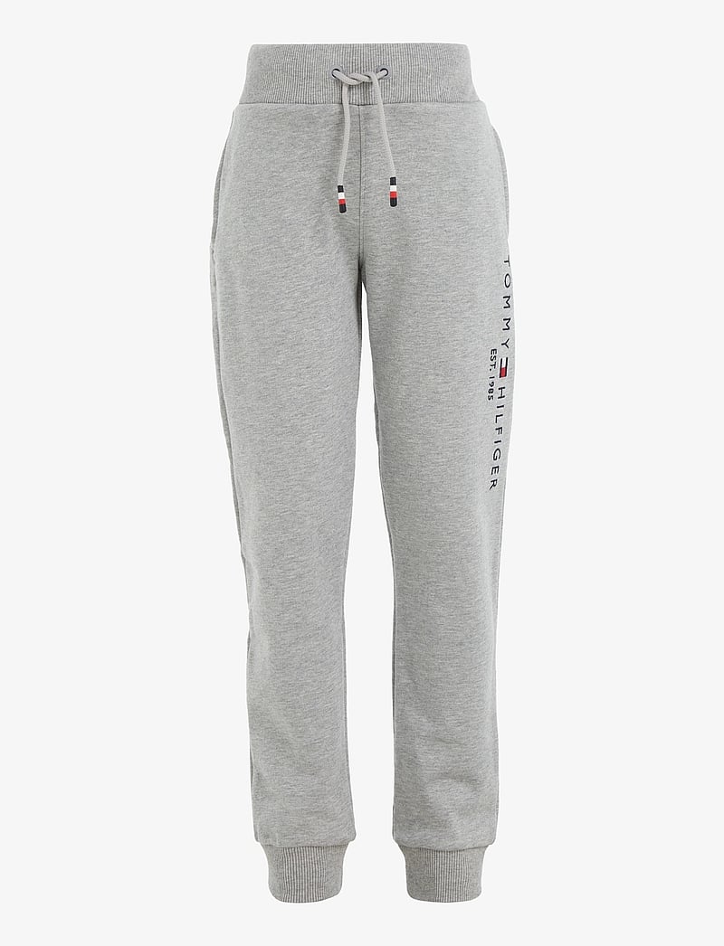 Tommy Hilfiger - ESSENTIAL SWEATPANTS - mjukisbyxor - light grey heather - 1